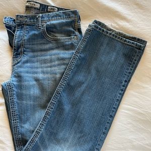 MENS BKE jeans. Slightly worn. Bootleg, Tyler fit, 36 waist, LONG.
